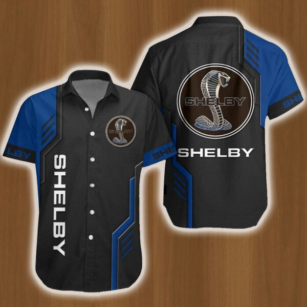 Shelby Logo Car Hawaiian Shirt Gift Ideas