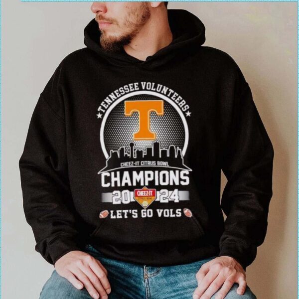 Skyline city Tennessee Volunteers Cheez It Citrus Bowl Champions 2024 let’s go Vols shirt