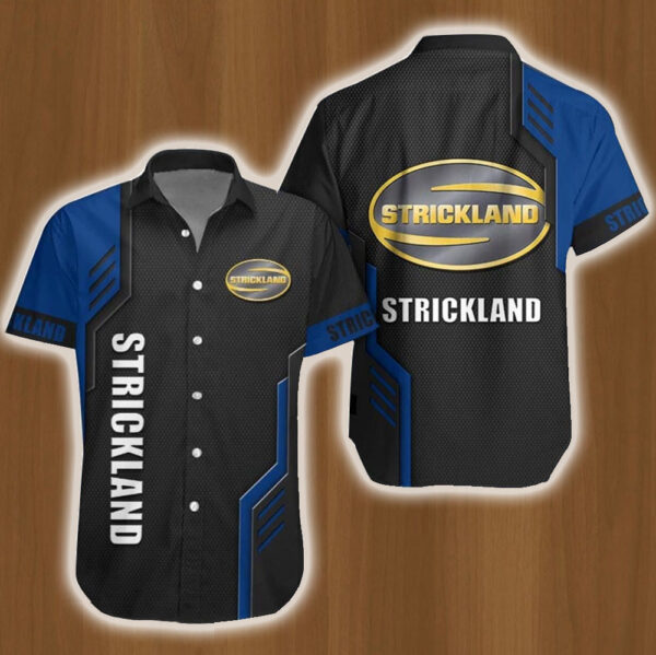 Strickland Logo Car Hawaiian Shirt Gift Ideas