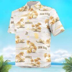 Sunset Palms – San Diego Padres Tropical Hawaiian Aloha Shirt