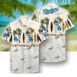 Surf And Sand LA Dodgers MLB Aloha Shirt – Tropical Fan Gear