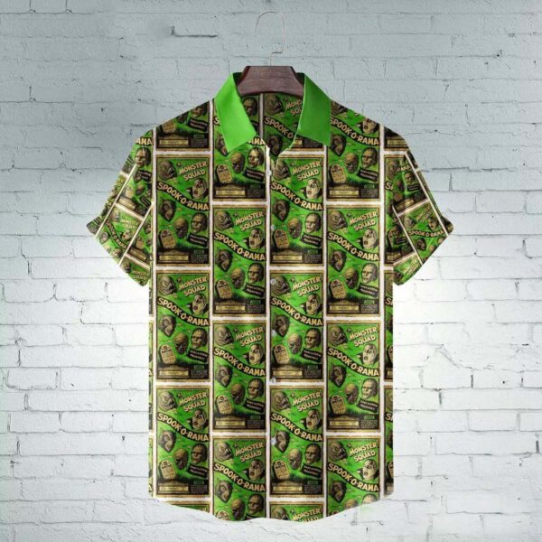 The Monster Squad Collage Photographic Horror Movie Halloween All Over Print 3d Hawaiian Shirt