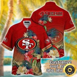 Tropical Breeze San Francisco 49ers Aloha Shirt