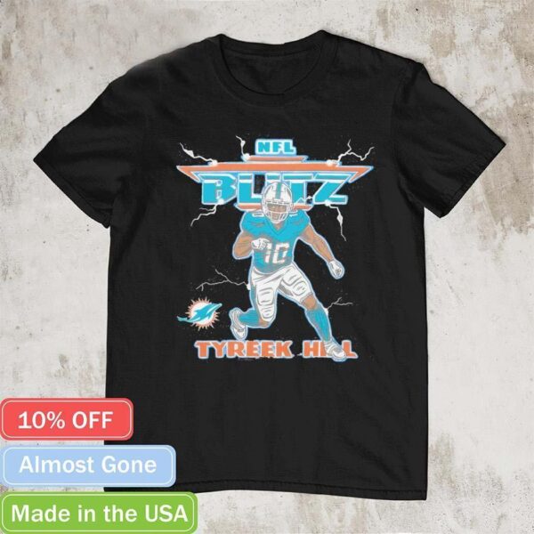 Tyreek Hill Miami Dolphins NFL Blitz shirt