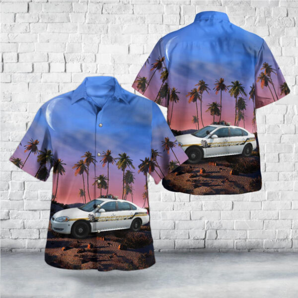 Van Buren County, Michigan Sheriffs Department Chevy Impala Hawaiian Shirt