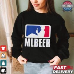 MLBeer MLB parody logo funny baseball and beer lover - Image 1 - rugbyfanstore.com