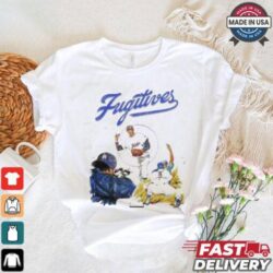 Awesome Fugitives Dodgers Inspired Baseball 2024 T - Image 1 - rugbyfanstore.com