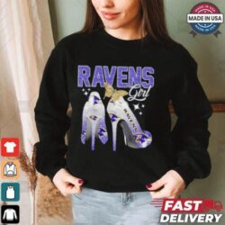 Baltimore Ravens girl high heels - Image 1 - rugbyfanstore.com