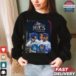 Official Los Angeles Dodgers vs. New York Mets 2024 NLCS Program Shirt - Image 1 - rugbyfanstore.com