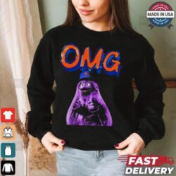 OMG Grimace Mets 2024 T Shirt - Image 1 - rugbyfanstore.com