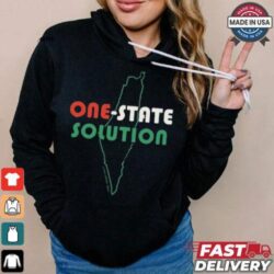 One State Solution Free Palestine 2024 t - Image 1 - rugbyfanstore.com