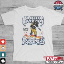 Official Pittsburgh Steelers Angry Runs Jerome Bettis NFL t - Image 1 - rugbyfanstore.com