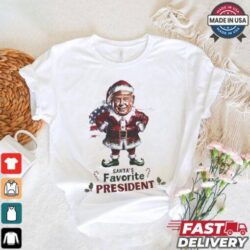 Santa’s favorite president elf Trump Christmas - Image 1 - rugbyfanstore.com