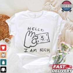 Hello I Am Rich T Shirts - Image 1 - rugbyfanstore.com