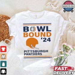 Pittsburgh Panthers 2024 Bowl Bound Helmet Shirt - Image 1 - rugbyfanstore.com