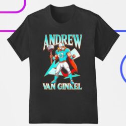 Andrew Van Ginkel Miami Dolphins Thor Themed shirt