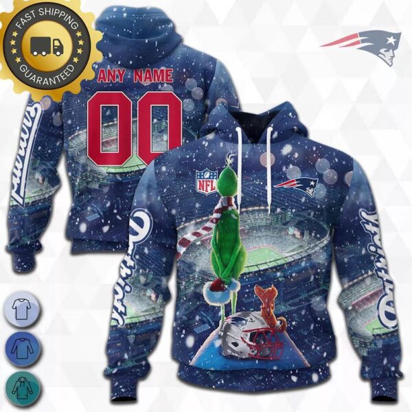 custom name and number new england patriots nfl grinch all over print hoodie shirt musicdope80s com cda18a9