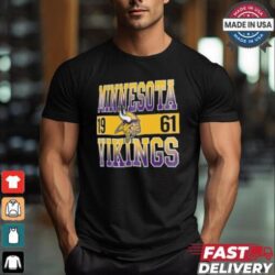 Era Black Minnesota Vikings City Team T Shirt