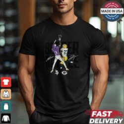 Jordan Addison & Jaire Alexander Charcoal Minnesota Vikings vs. Green Bay Packers Border Battle Player T Shirt