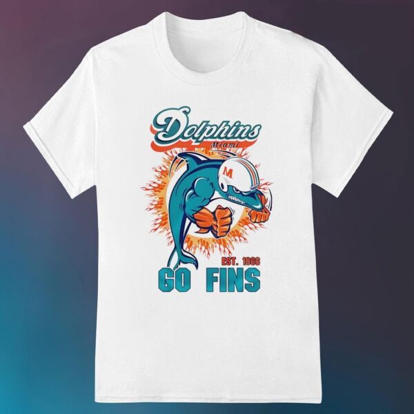 Miami Dolphins go fins est 1966 shirt