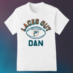 Miami Dolphins laces out dan shirt