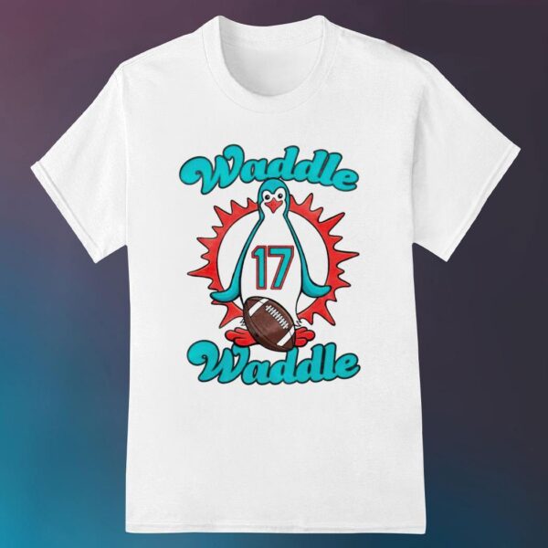 Penguin Miami Dolphins Jaylen Waddle Waddle shirt