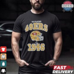 San Francisco 49ers x Aleali May Black T Shirt