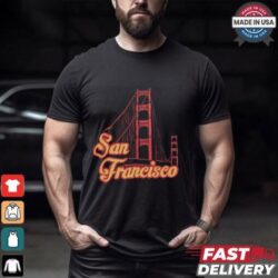 San Francisco 49ers x Aleali May Black T Shirts