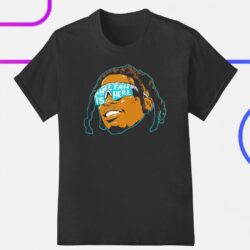 Tyreek Hill Miami Dolphins cheetah is here big face shirt