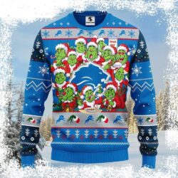 12 Grinch Xmas Day Graphic Ugly Christmas Sweater – Detroit Lions Edition - available at - rugbyfanstore.com