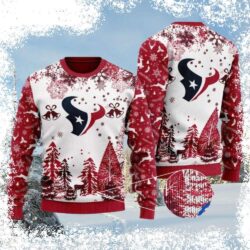 Show your Texan pride this holiday season with our hilarious White Snowy Forest Ugly Christmas Sweater! Perfect for game day or festive gatherings, this sweater is sure to get you noticed. Shop now an - Image 1 - rugbyfanstore.com