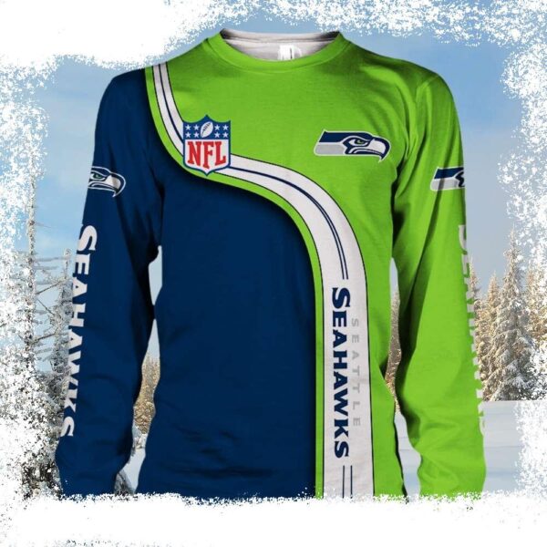 Bring the Game To Christmas – Seattle Seahawks Ugly Sweater - available at - rugbyfanstore.com