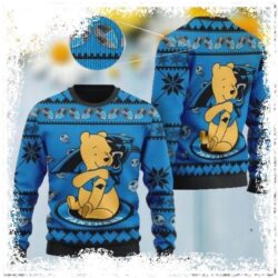 Carolina Panthers NFL American Football Team Logo Cute Ugly Xmas Sweater - available at - rugbyfanstore.com