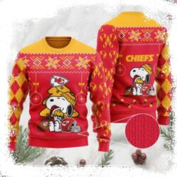 Charlie Brown Theme Kc Chiefs Ugly Sweater – Unique Gift For Fans - available at - rugbyfanstore.com