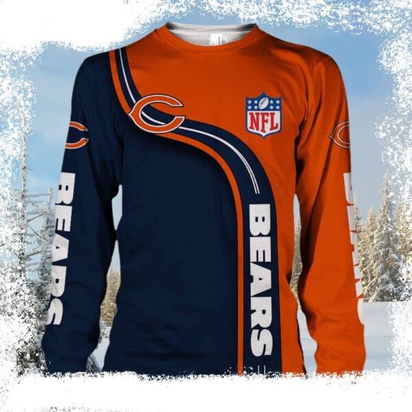 Chicago Bears Ugly Christmas Sweater – Design Freeway Edition - available at - rugbyfanstore.com