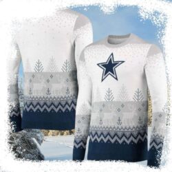 Cowboys Winter Wonderland – Dallas Cowboys Ugly Christmas Sweater - available at - rugbyfanstore.com