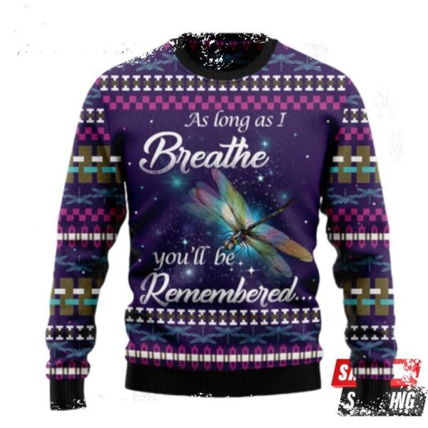 Dragonfly Angel Ugly Christmas Sweaters - available at - rugbyfanstore.com