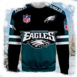 Eagles Fan’s Dream – All Over Print Philadelphia Eagles Ugly Sweater - available at - rugbyfanstore.com