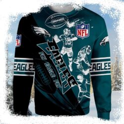 Eagles Soar In Style – Unique Philadelphia Eagles Ugly Sweater For Fans - available at - rugbyfanstore.com