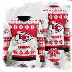 Get Festive With Kc Chiefs Ugly Christmas Sweater – Limited Stock - available at - rugbyfanstore.com