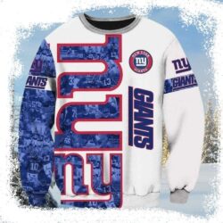 Get Your Holiday Attire Ready – New York Giants Ugly Sweater - available at - rugbyfanstore.com