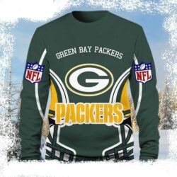 Green Bay Packers Ugly Christmas Sweater – Festive And Fan - available at - rugbyfanstore.com