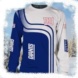 Kick Off The Holidays With Team Spirit – New York Giants Ugly Sweater - available at - rugbyfanstore.com