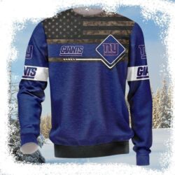 Logo And Unique Textures – Ny Giants Christmas Sweater For Him - available at - rugbyfanstore.com