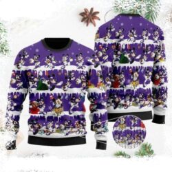 Minnesota Vikings Ugly Sweater – Mickey NFL Football Player Design - available at - rugbyfanstore.com