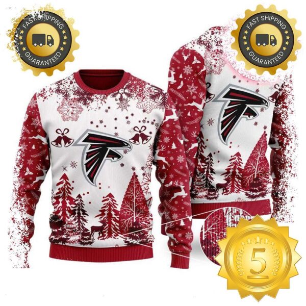 NFL Atlanta Falcons Special Christmas Ugly Sweater Design Gift For Men And Women - available at - rugbyfanstore.com