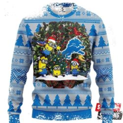 Nfl Detroit Lions Minion Ugly Christmas Sweaters - available at - rugbyfanstore.com