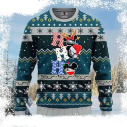 NFL Ho Ho Ho Mickey Philadelphia Eagles Christmas Ugly Sweater – Gifts For Eagles Fans - available at - rugbyfanstore.com