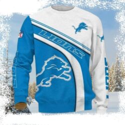 NFL Lions Ugly Sweater – Festive Detroit Lions Logo For Fans - available at - rugbyfanstore.com