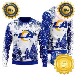 NFL Los Angeles Rams Special Christmas Ugly Sweater Design Gift For Men And Women - available at - rugbyfanstore.com